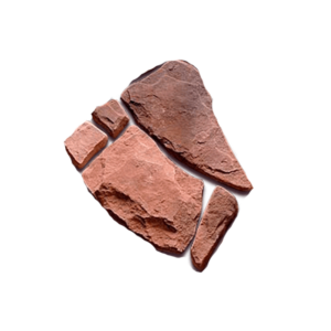 Сланец красный в мешках (средний)
