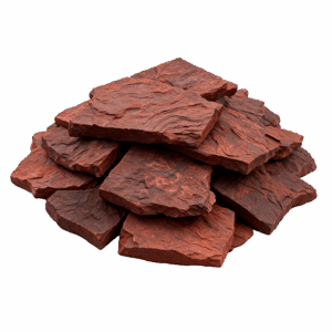 Песчаник красный (скол) 3–4 см