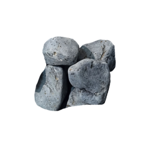 Банный камень базальт галтованный фракция 70–120 мм, мытый