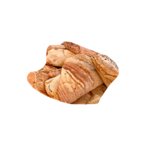 Песчаник тигровый галтованный